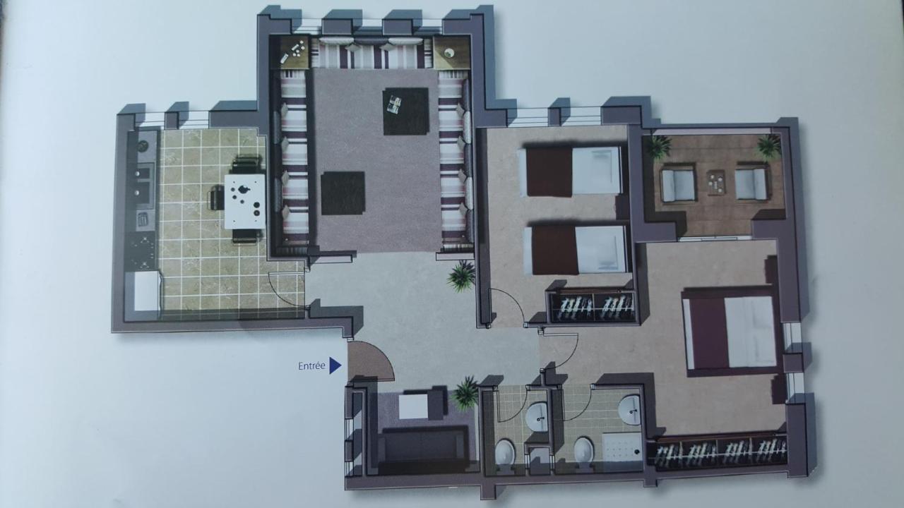 Residence Al Massira Fnideq Eksteriør billede